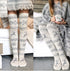 Christmas moose over knee socks - ROUTINE FASHION